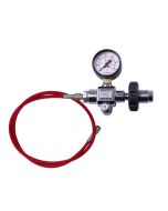 Perslucht Vulset DIN met Manometer incl. 1 mtr. Ultima Hose 200/300Bar. 