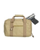 NcStar VISM Double Pistol Case Tan #CPT2903