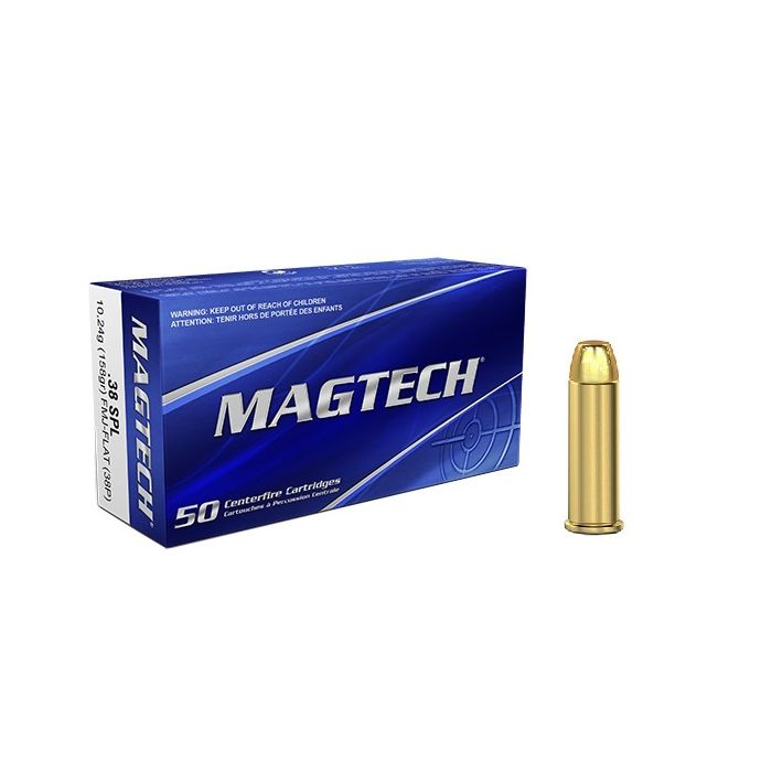 Magtech .38 Special FMC FLAT (38P)