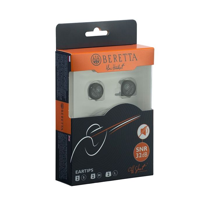 Beretta gehoorbescherming earphones mini headset passief, verpakking