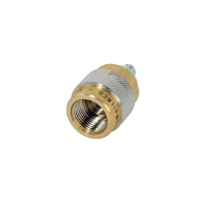 Best Fittings 232 Bar DIN Female - 1/8" BSP Male Adapter