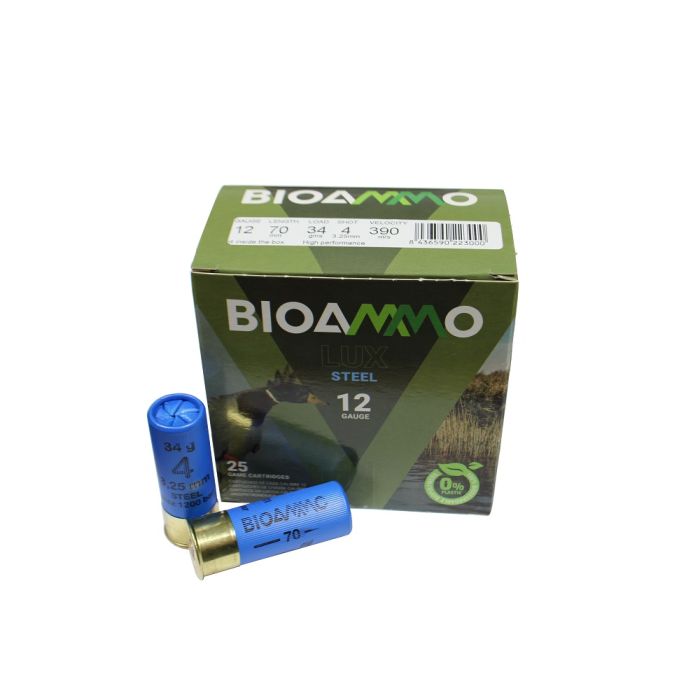 BioAmmo Lux High Performance Steel Kal. 12 nr. 4 34 gram