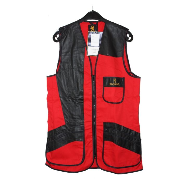 Browning Masters Sporting Schietvest Rood S (Nieuw)