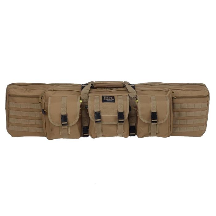 Bulldog BDT Tactical Rifle Bag Double, Nylon Tan 109 cm