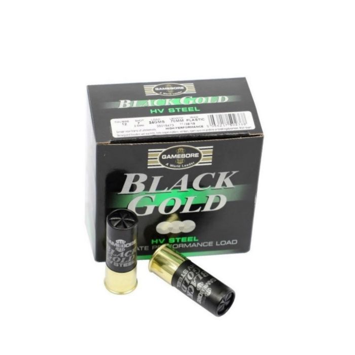 Gamebore Hagelpatronen Black Gold kaliber 12, 24 Gram / Nr.7