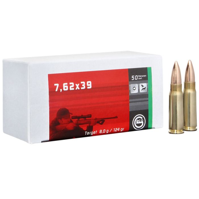 Geco 7.62x39 Full Metal Jacket 124 Grain 50 Stuks