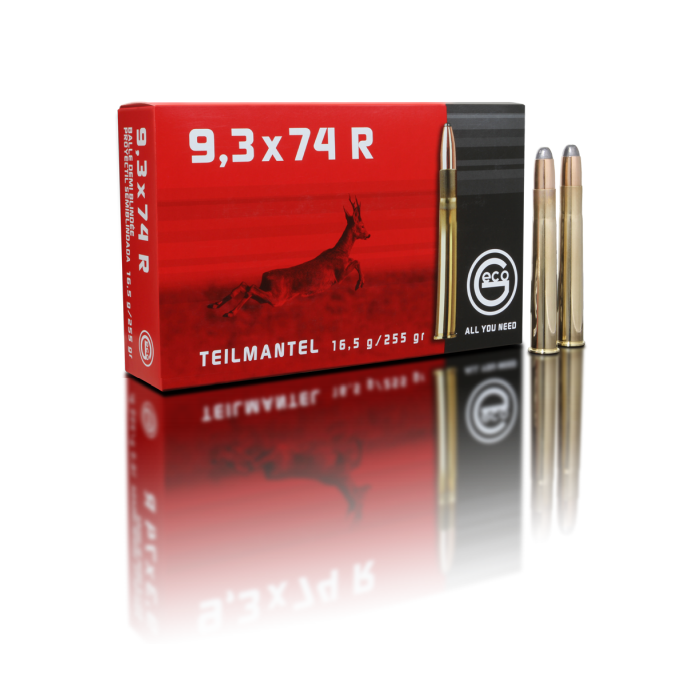 Geco 9,3x74R Teilmantel Softpoint 255 Gr.