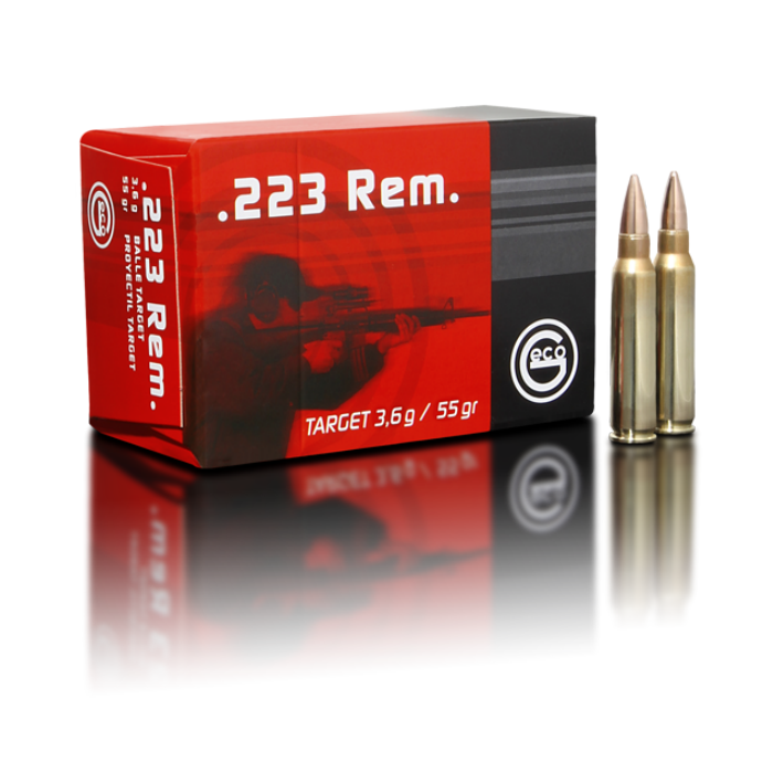 Geco .223 Rem. Target FMJ.