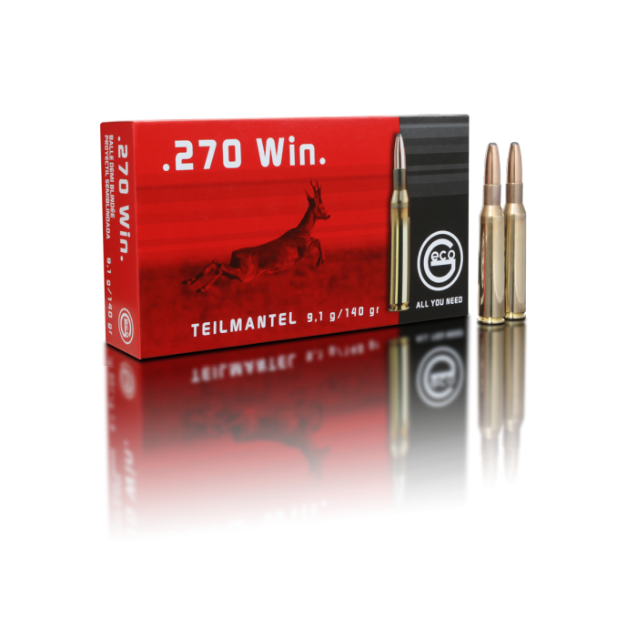 Geco .270 Win.Teilmantel Softpoint 140 Gr.