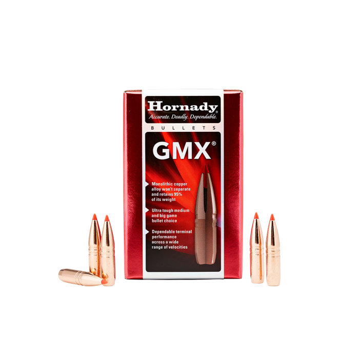 Kogelkoppen Hornady GMX Cal.30 180 Grain Loodvrij / 50 stuks