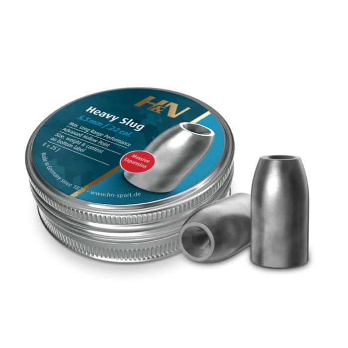 H&N Heavy Slug HP 5,5 mm 34 Grain