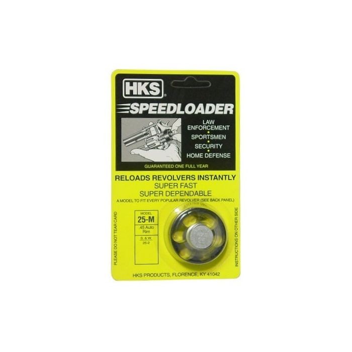 HKS Speed Loader Model 25-M voor Revolver S&W 25-2, Kal. 45 Auto Rim