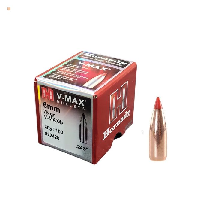 Hornady V-Max Kaliber 6 mm 75 GR. #22420