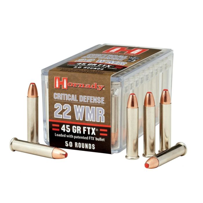 Hornady Critical Defense .22 WMR 45 Grains FTX