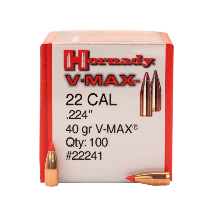 Hornady V-Max .22 Kaliber (.224) 40 GR. #22241