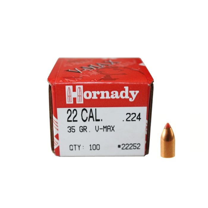 Hornady V-Max .22 Kaliber (.224) 35 GR. #22252 