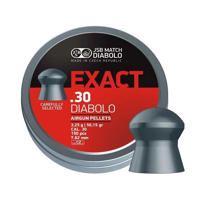 JSB Match Exact Diabolo 7,62 mm, .30 Cal. 50.15 Grain