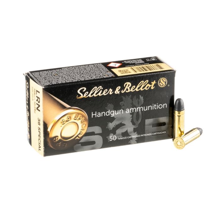 Sellier & Bellot .38 Special LRN 158 Gr.