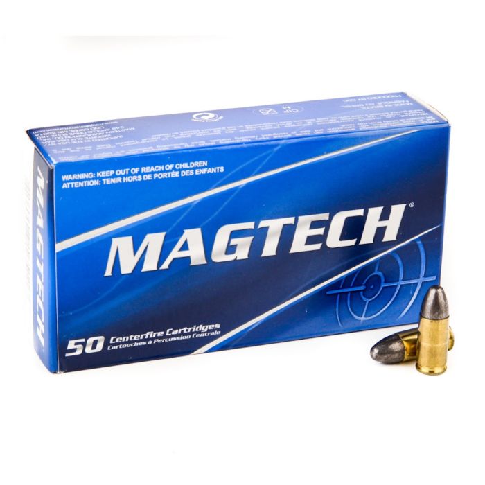 Magtech 9mm Para 124 Grain Lead Round Nose