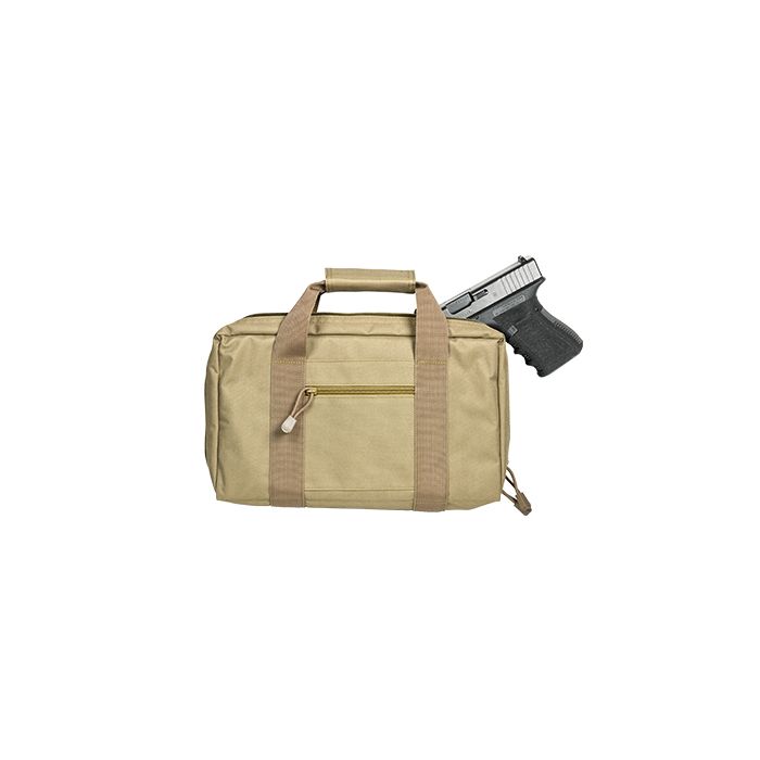 NcStar VISM Double Pistol Case Tan #CPT2903