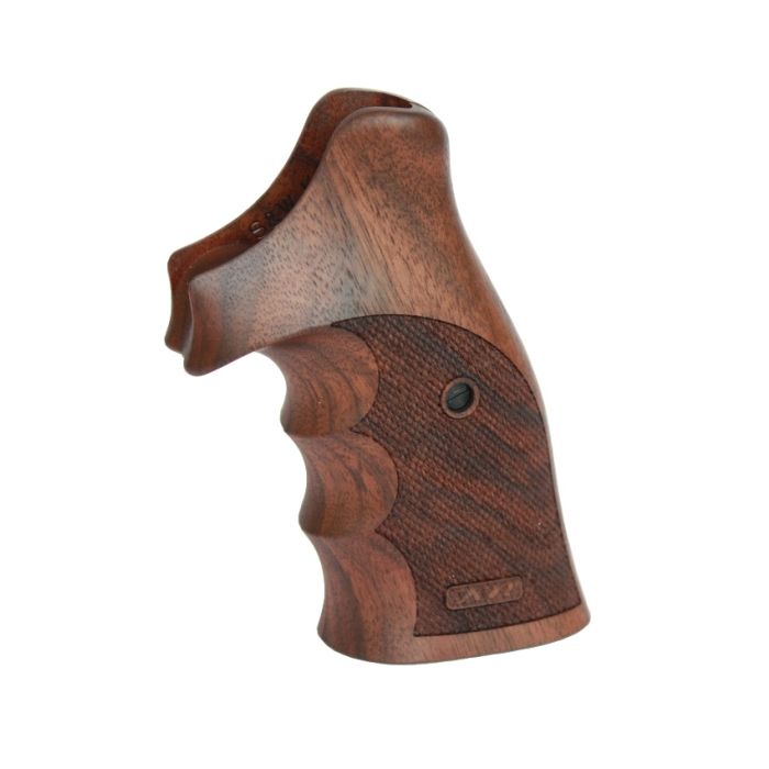 Nill Handgreep Walnoothout, Smith & Wesson K/L Frame Square Butt