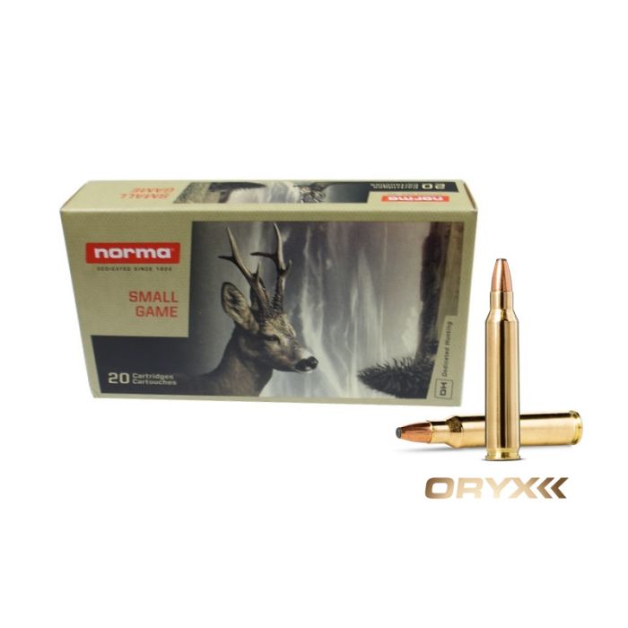 Norma Oryx .223 Remington Soft Point 55 Gr. Small Game