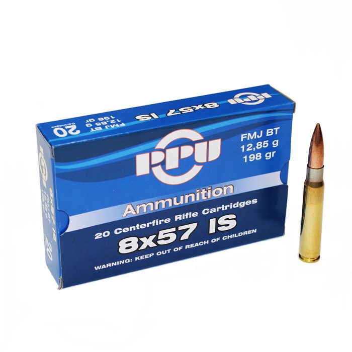 PPU Prvi Partizan 8x57 JS FMJ BT 198 Gr.