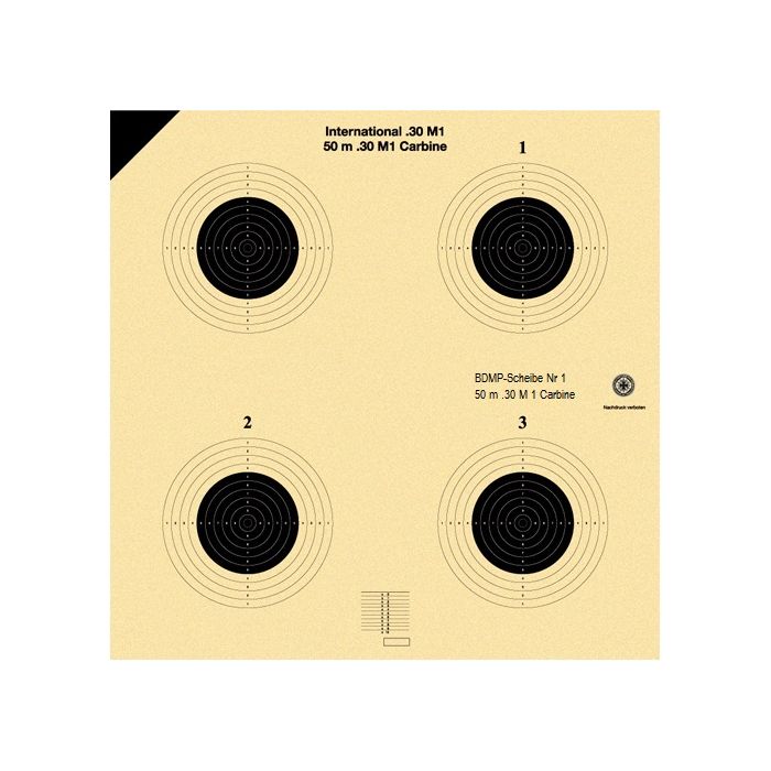 P&E Schietschijf International 30M1 Carbine 50 mtr. #4469