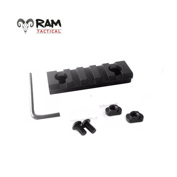 RAM M-Lok 5 Slots Rail Aluminium