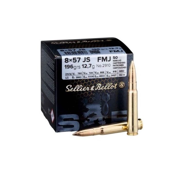 Sellier & Bellot 8x57 JS 196 Grain