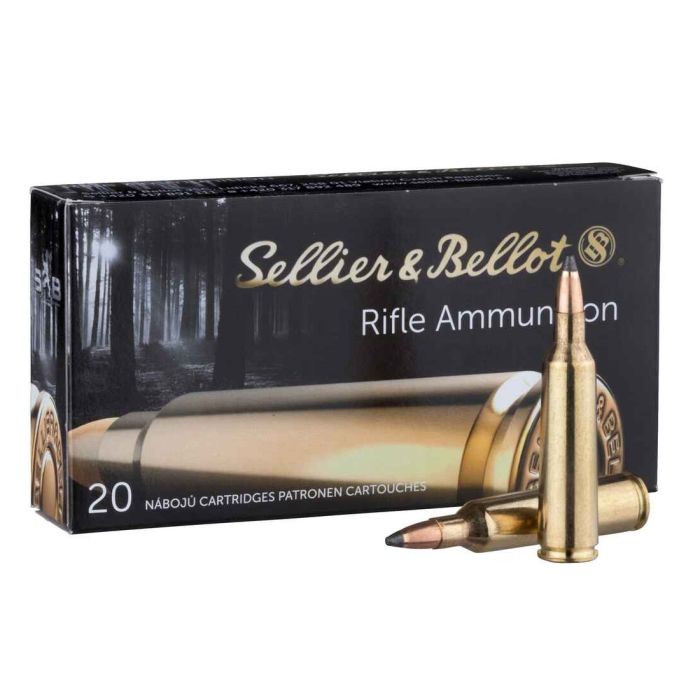 Sellier & Bellot .22-250 Rem. Soft Point 55 Grain.