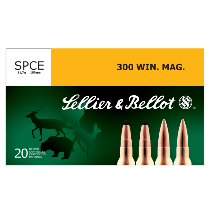 Sellier & Bellot .300 Win Mag. SPCE 180 Gr.