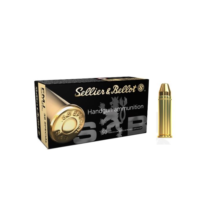 Sellier & Bellot .38 Special FMJ 158 Gr.