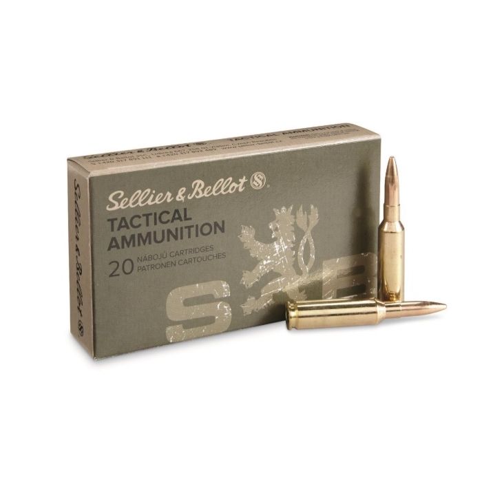 Sellier & Bellot Tactical 6,5 Creedmoor FMJBT 140 Gr. 20 Stuks