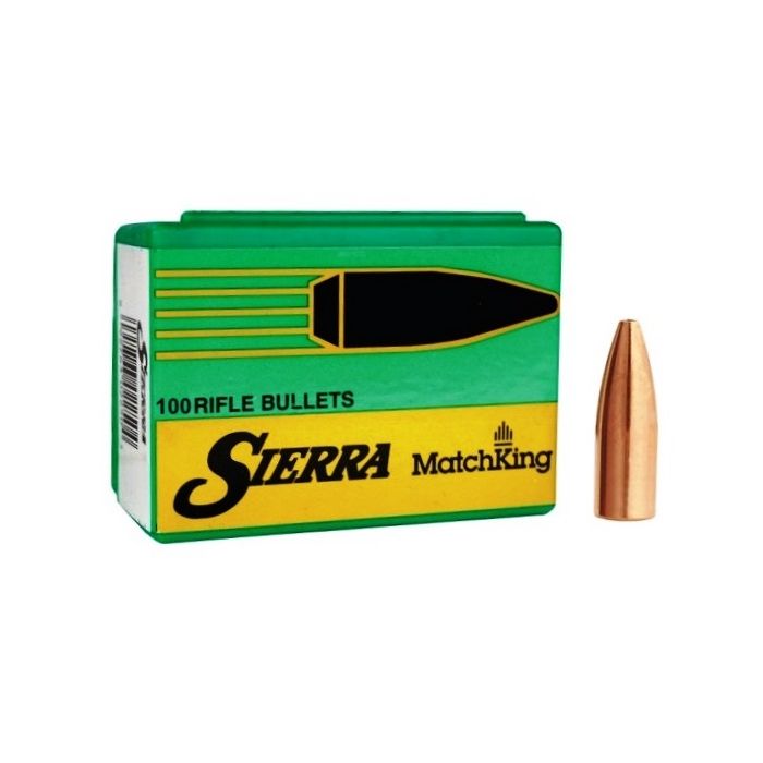 Kogelkoppen Sierra MatchKing .22 Kaliber (.224) 53 GR. HP #1400, verpakking 100 stuks