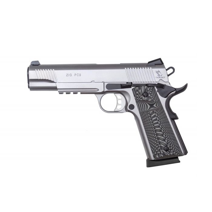 Tisas ZIG PC9 Stainless Target 1911 Kal. 9x19 mm