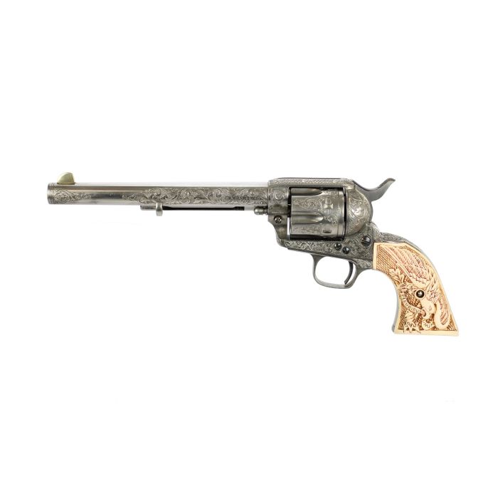 Uberti Cattleman 1873 Custom Made Hand Gegraveerd Kal .44-40 Win. (Occ.)