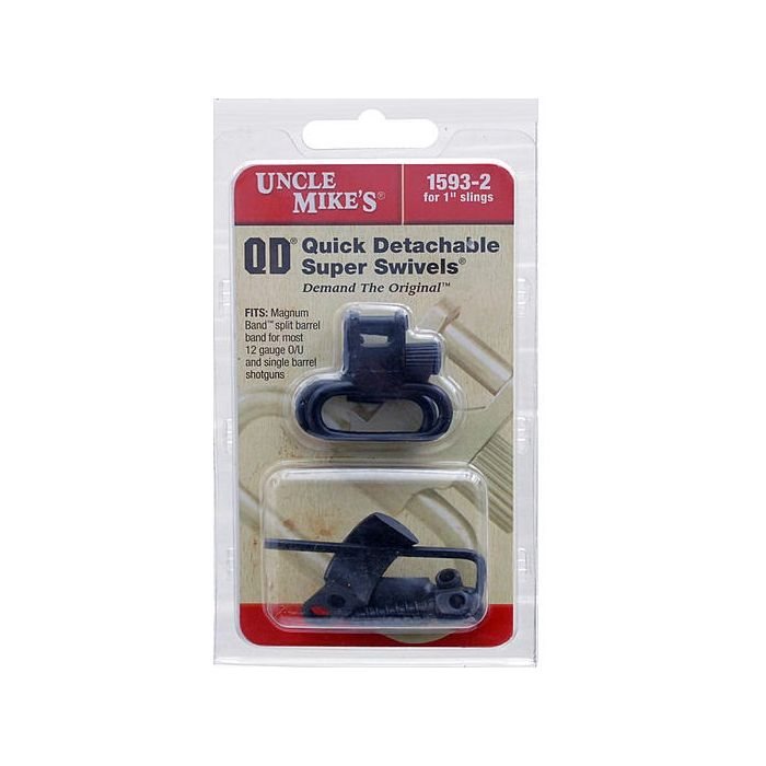 Uncle Mike's Riembeugelset, QD Super Swivels Magnum Band #1593-2