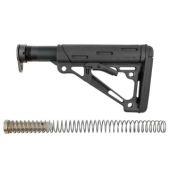 Hogue AR-15 / M16 Overmolded Schuifkolf-Constructie Inclusief Mil-Spec Bufferbuis en Hardware - Zwart