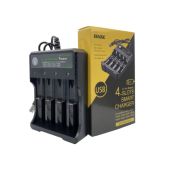  BMAX 4 Slots Smart Charger Li-Ion Batterijlader