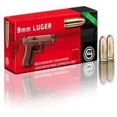 Geco 9 mm Para Lead Round Nose Copper Plated 124 Gr.