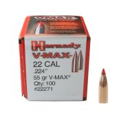 Hornady V-Max .22 Kaliber (.224) 55 GR. #22271 