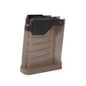 Magazijn Lancer L5AWM AR15 10 Schots Translucent Dark Earth