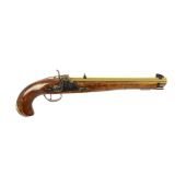 Pedersoli Kentucky Percussion Pistol Brass Kal .45 BP. Demo