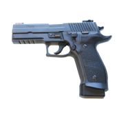 Sig Sauer tweedelig handgreep set Tacops, zwart polymeer P226 SA/DA detail