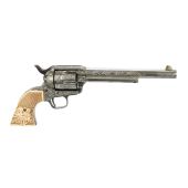 Uberti Cattleman 1873 Custom Made Hand Gegraveerd Kal .44-40 Win. (Occ.)