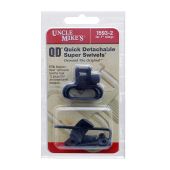 Uncle Mike's Riembeugelset, QD Super Swivels Magnum Band #1593-2