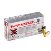 Winchester 45 Colt 250 Grain Lead Flat Nose Super-X Cowboy Action