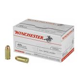 Winchester 45 ACP 230 Grain FMJ Voordeelverpakking 100 Patronen