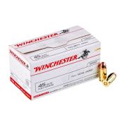 Winchester 45 ACP 230 Grain FMJ Voordeelverpakking 100 Patronen